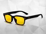 Load image into Gallery viewer, Gaming Glasses With Yellow Anti UV Beams Protection
