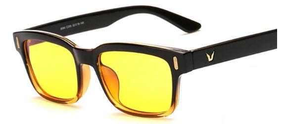 Gaming Glasses With Yellow Anti UV Beams Protection