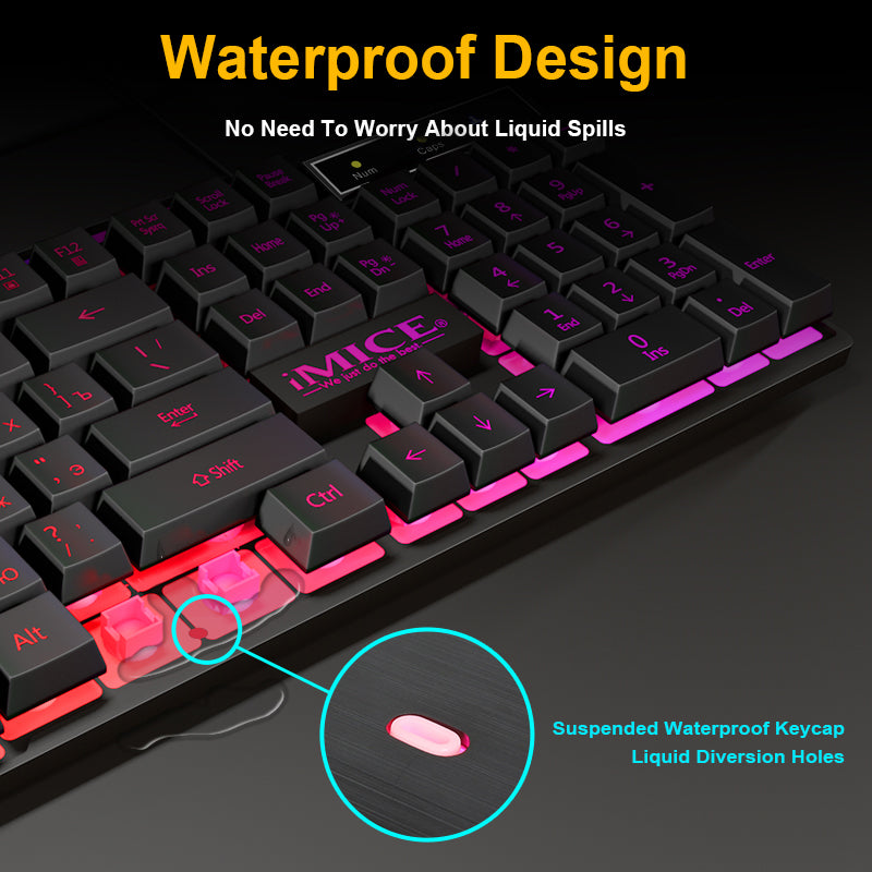Gaming Keyboard With RGB - ALMOST OUT OF STOCK!