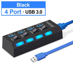 Load image into Gallery viewer, USB 3.0 Hub Port Expander With Up To 7 Extra Ports
