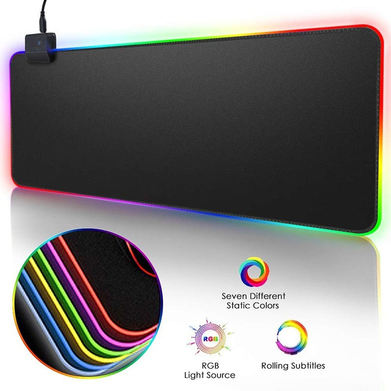 RGB Gaming Mousepad - 7 different Colors NEW!