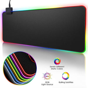 RGB Gaming Mousepad - 7 different Colors NEW!