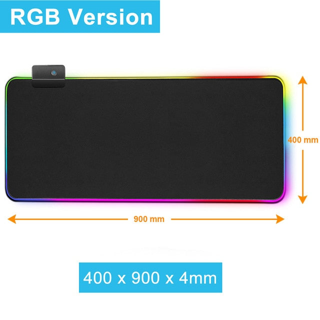 RGB Gaming Mousepad - 7 different Colors NEW!